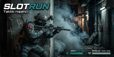Slotrun taktik FPS nişancı oyunu ekranı