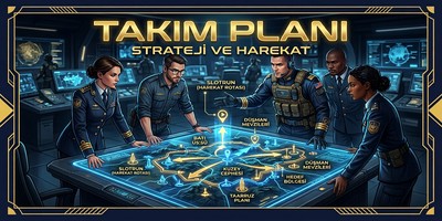 Slotrun takım strateji oyunu savaş planı ekranı